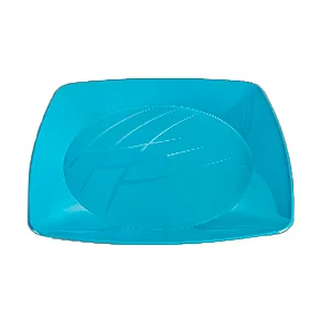 Prato Quad Grande Azul 21CM 10UN